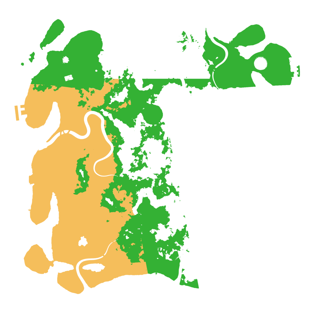 Biome Rust Map: Procedural Map, Size: 4250, Seed: 1966937740