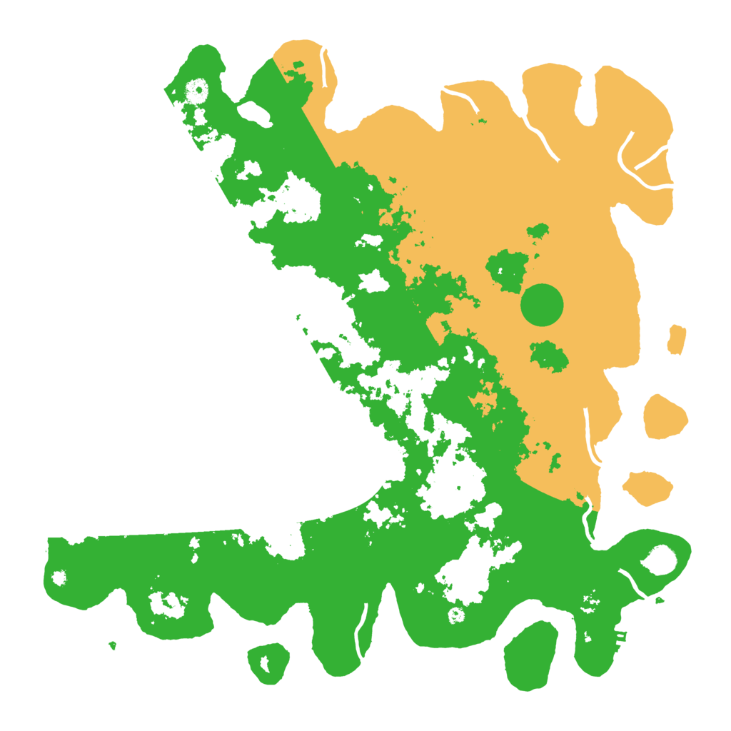 Biome Rust Map: Procedural Map, Size: 4500, Seed: 1188521765