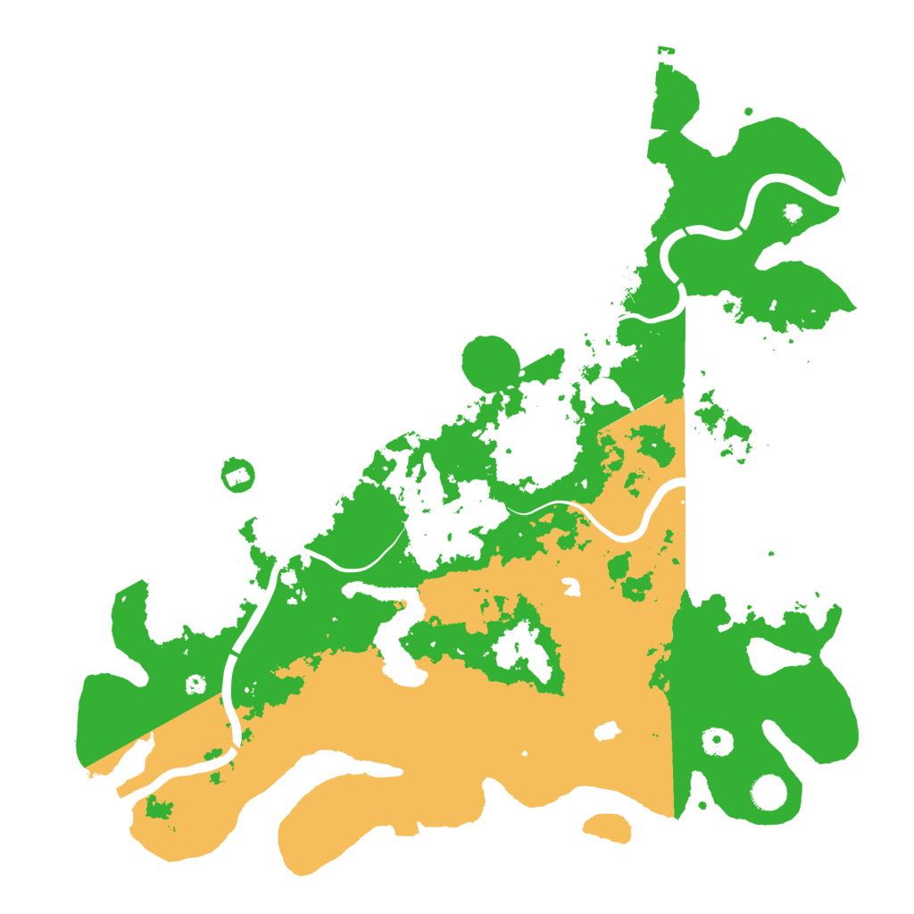 Biome Rust Map: Procedural Map, Size: 4500, Seed: 1607141241