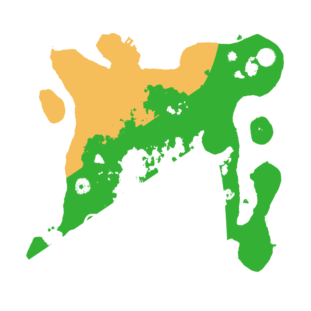 Biome Rust Map: Procedural Map, Size: 3000, Seed: 2011552871