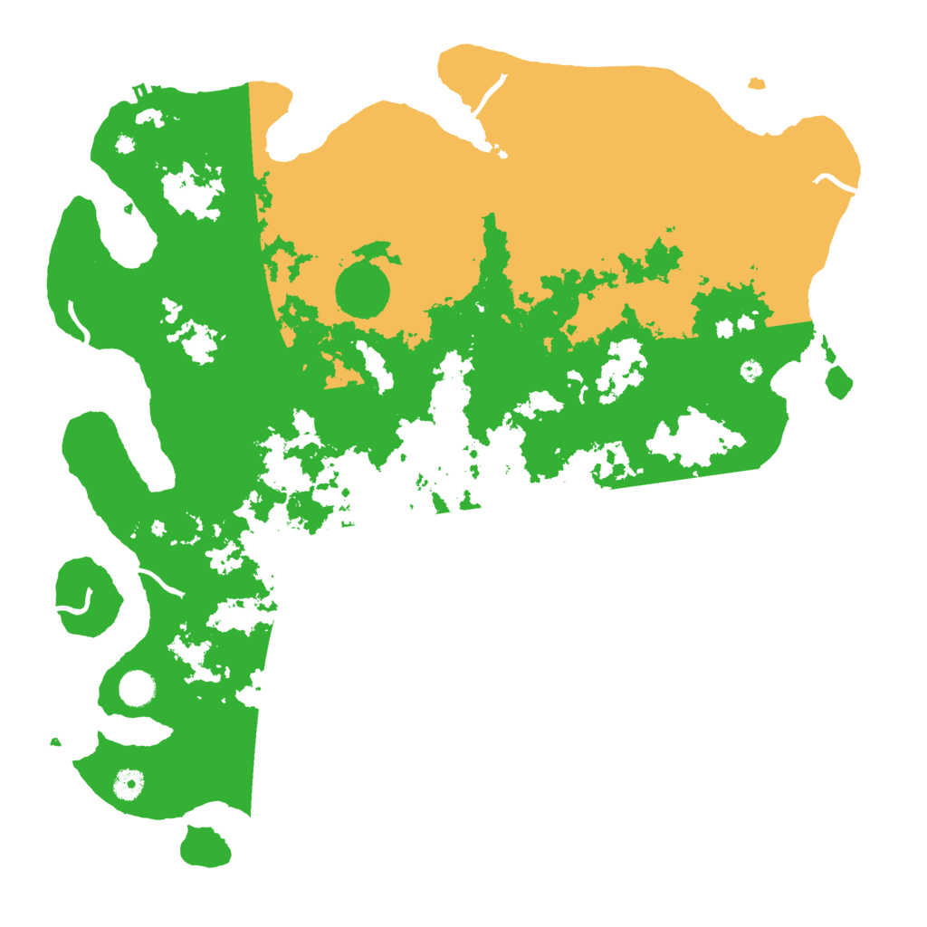 Biome Rust Map: Procedural Map, Size: 4500, Seed: 2048182309