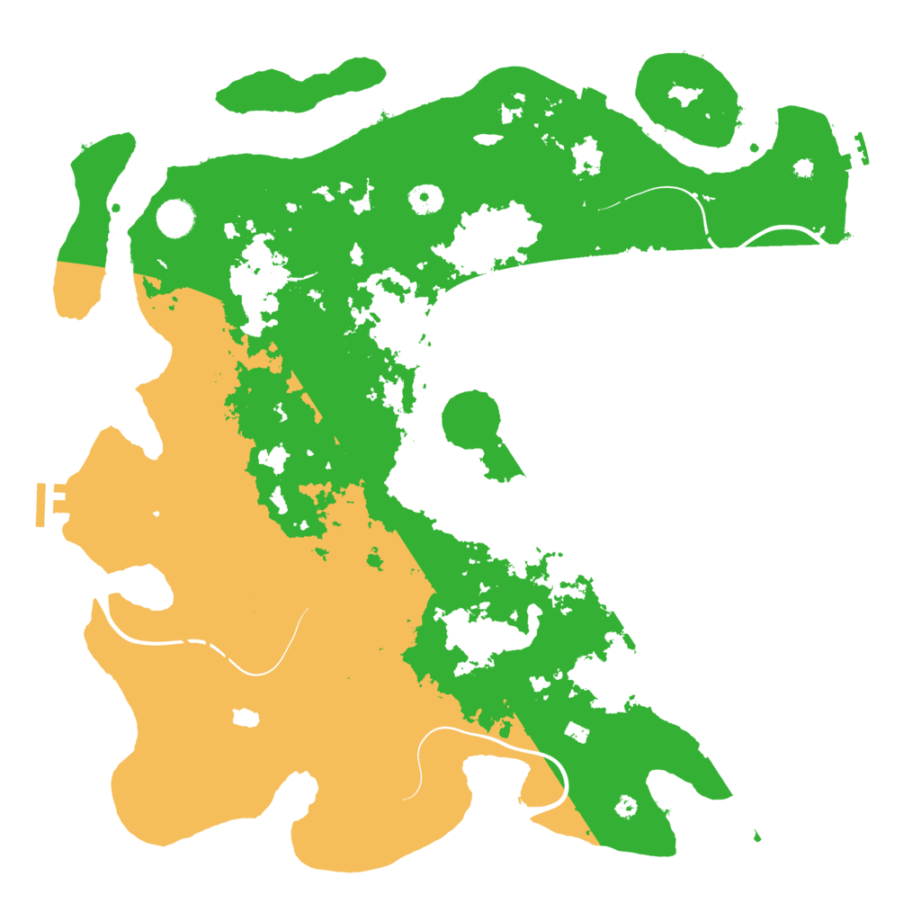 Biome Rust Map: Procedural Map, Size: 4250, Seed: 41959080