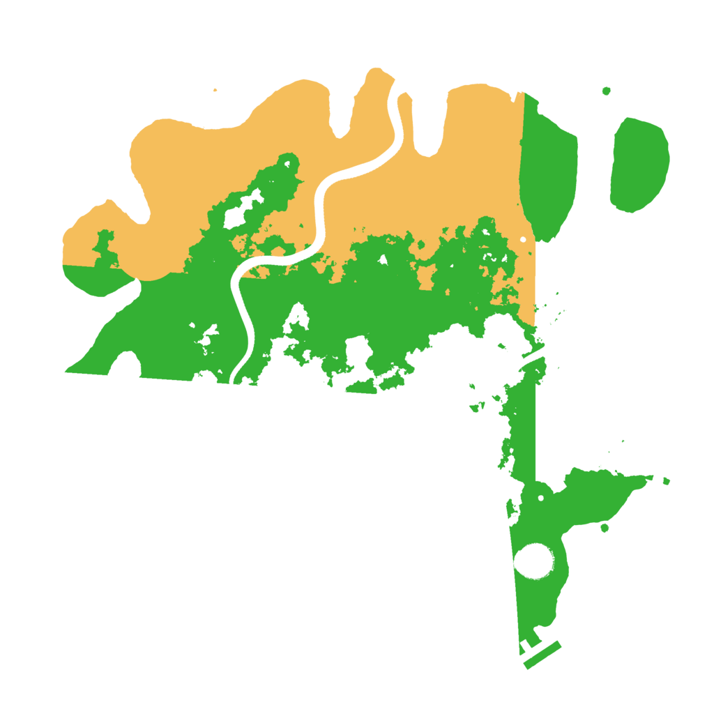 Biome Rust Map: Procedural Map, Size: 3500, Seed: 1220234400