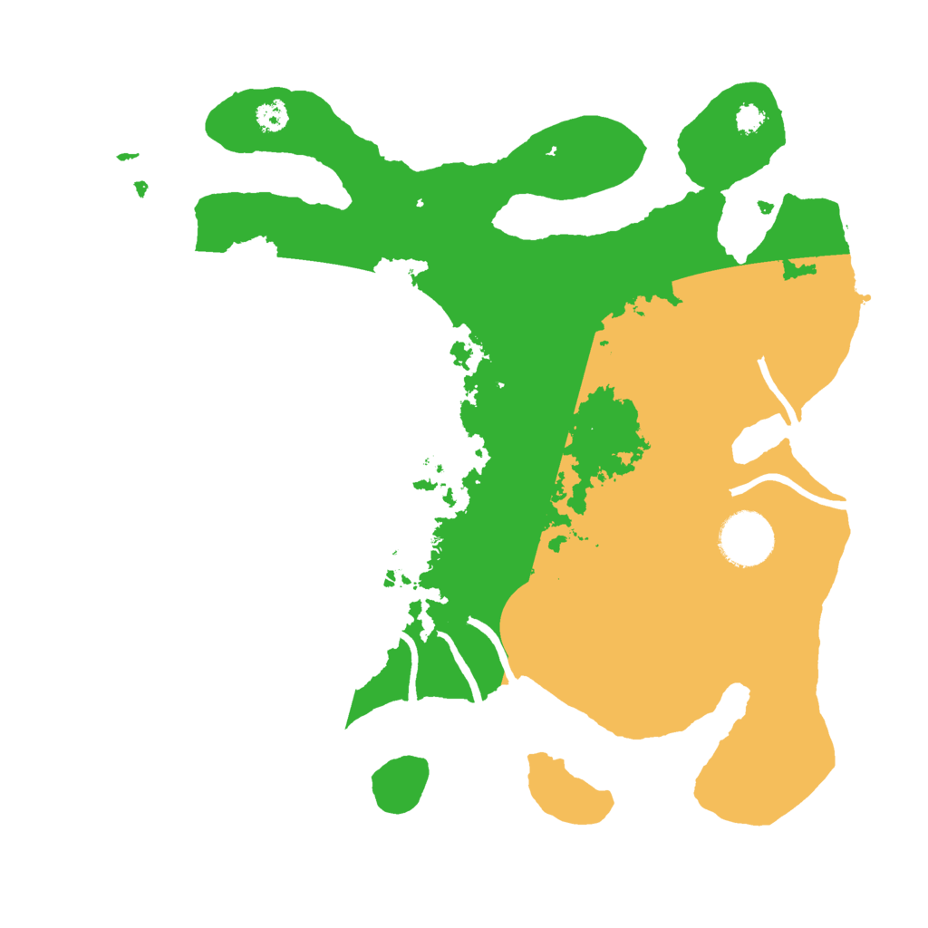 Biome Rust Map: Procedural Map, Size: 3000, Seed: 107555628