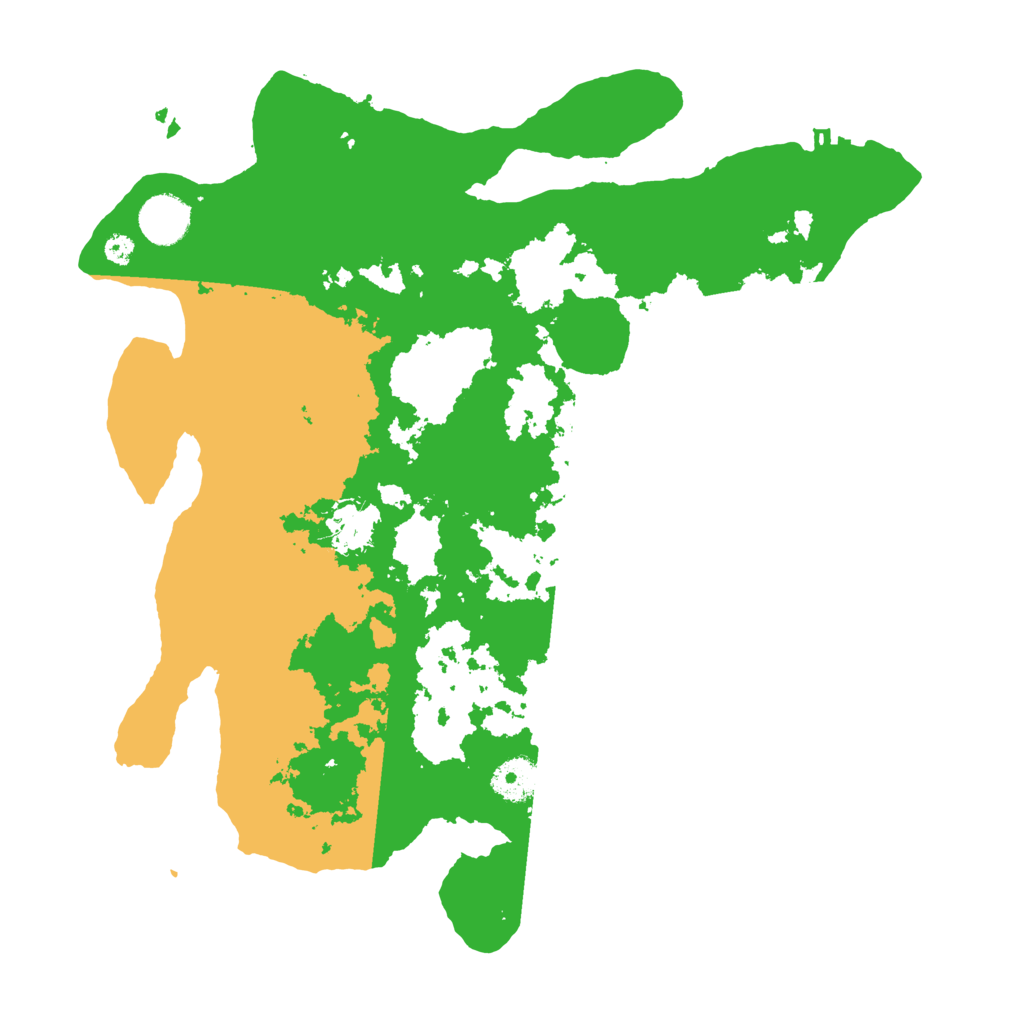 Biome Rust Map: Procedural Map, Size: 3600, Seed: 12333154