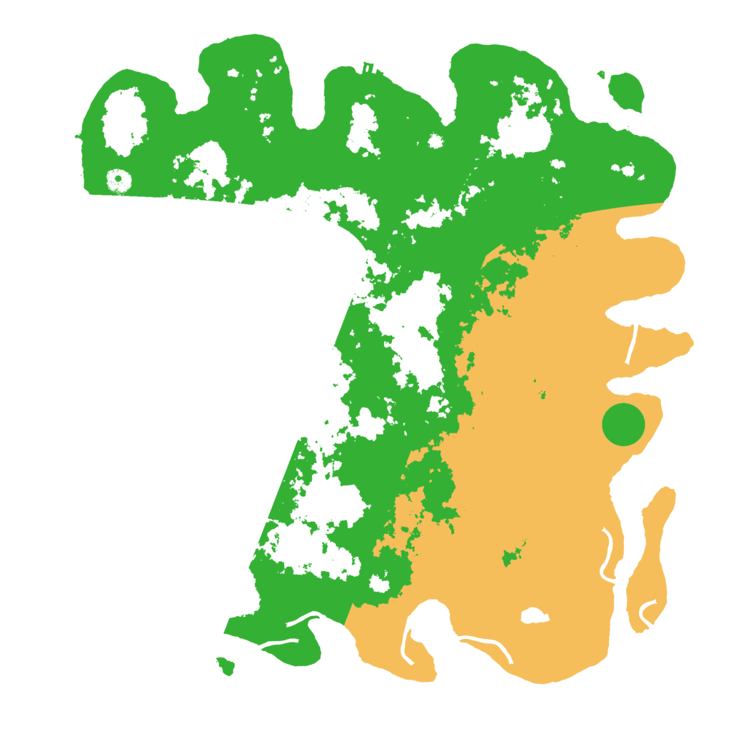 Biome Rust Map: Procedural Map, Size: 4500, Seed: 7042
