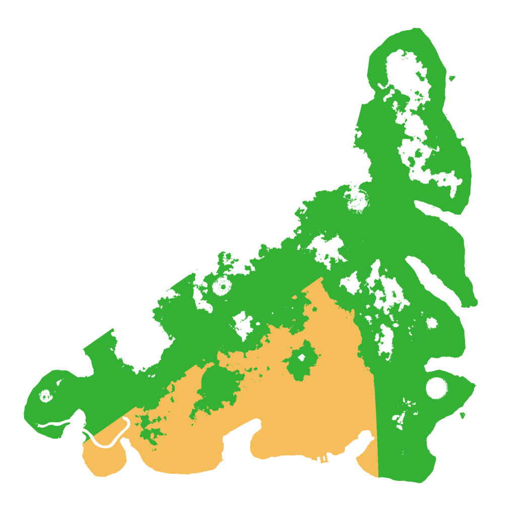 Biome Rust Map: Procedural Map, Size: 4250, Seed: 342394100