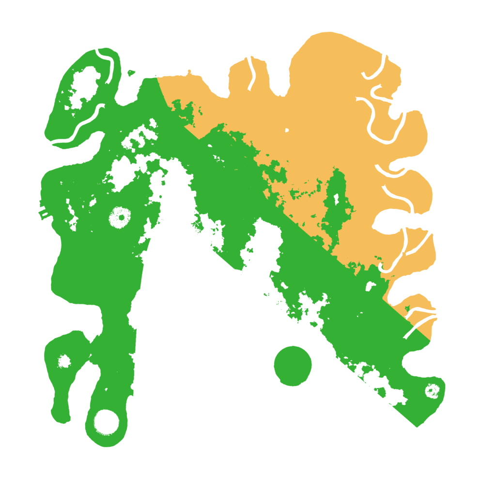 Biome Rust Map: Procedural Map, Size: 3500, Seed: 1114996318