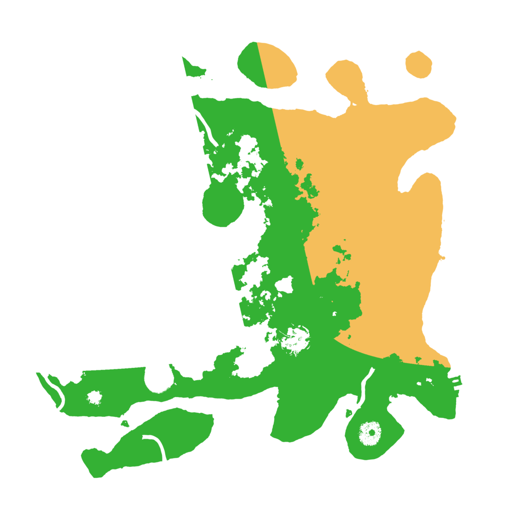Biome Rust Map: Procedural Map, Size: 3250, Seed: 1438177847