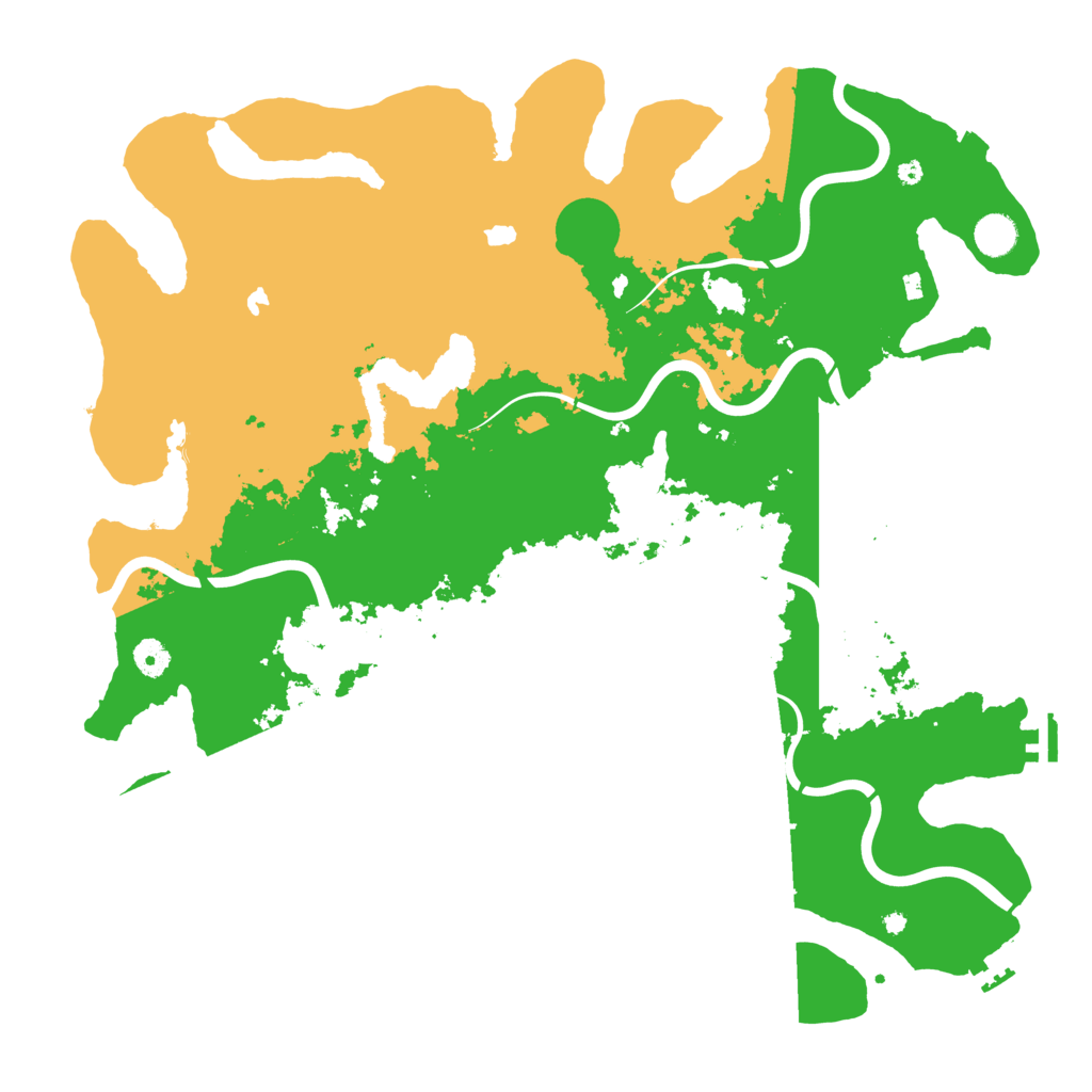 Biome Rust Map: Procedural Map, Size: 4500, Seed: 1938