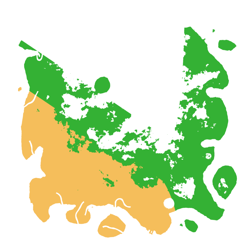 Biome Rust Map: Procedural Map, Size: 4300, Seed: 4783578