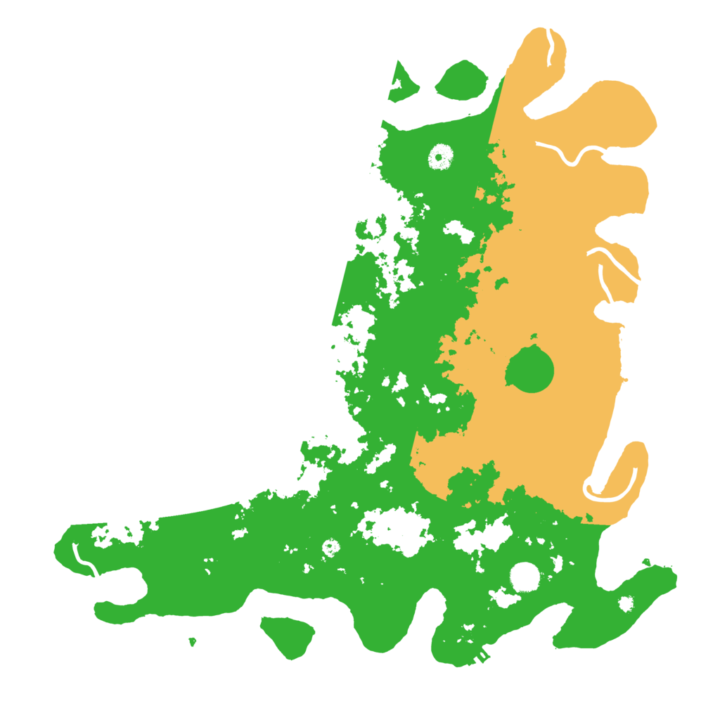 Biome Rust Map: Procedural Map, Size: 4250, Seed: 43755280