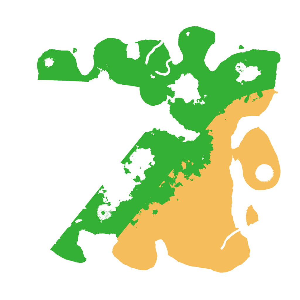 Biome Rust Map: Procedural Map, Size: 3000, Seed: 153144518