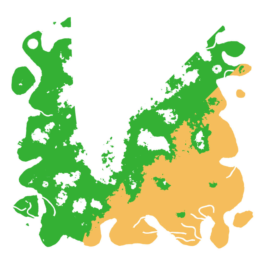 Biome Rust Map: Procedural Map, Size: 4500, Seed: 5660