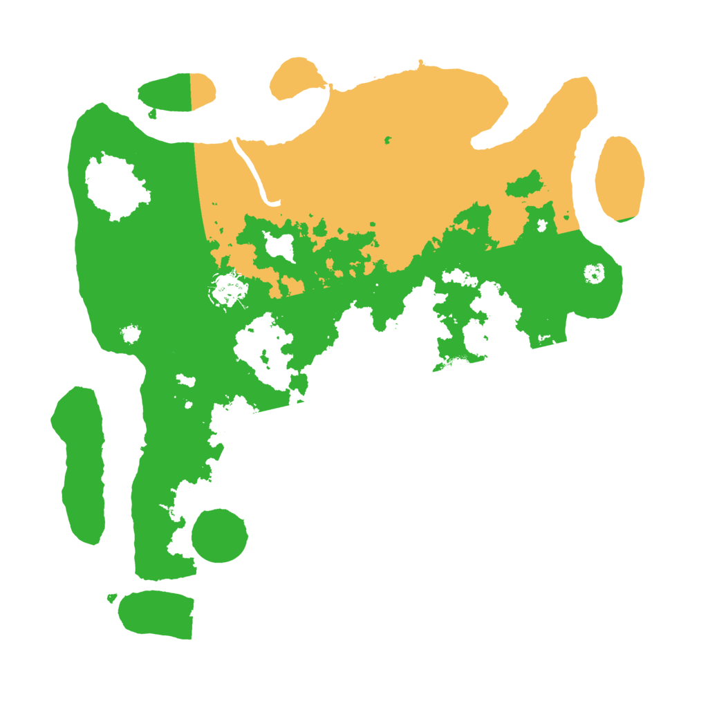 Biome Rust Map: Procedural Map, Size: 3500, Seed: 1060605471
