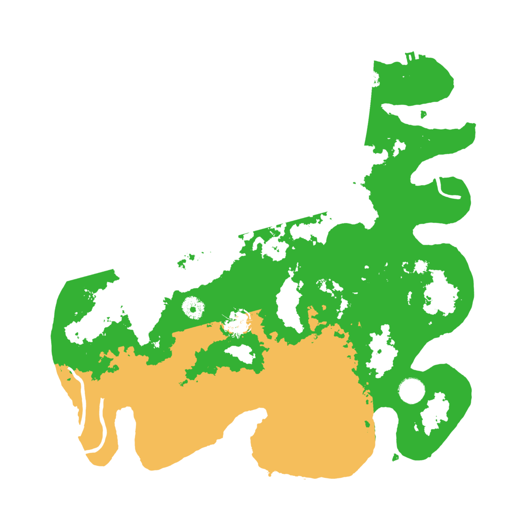 Biome Rust Map: Procedural Map, Size: 3500, Seed: 22544089