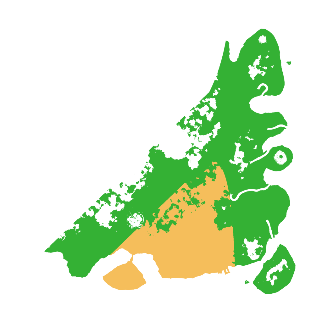 Biome Rust Map: Procedural Map, Size: 3750, Seed: 45670407