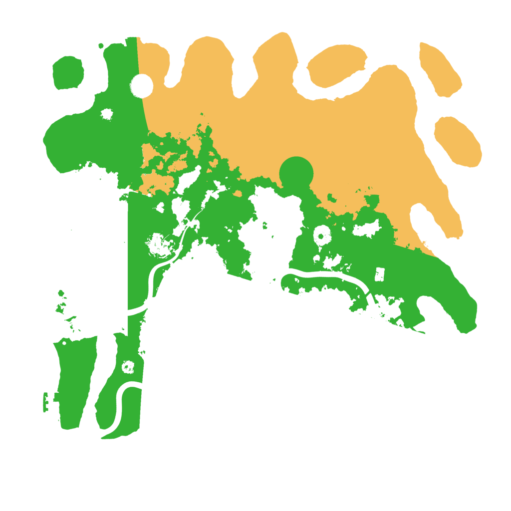 Biome Rust Map: Procedural Map, Size: 3950, Seed: 433339794