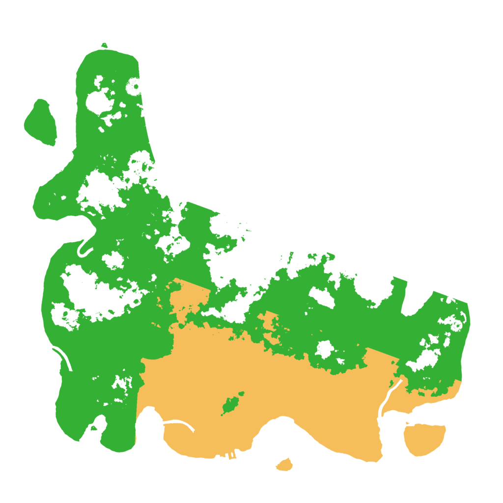 Biome Rust Map: Procedural Map, Size: 4250, Seed: 245978166