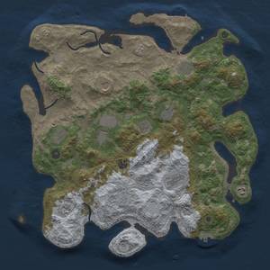 Thumbnail Rust Map: Procedural Map, Size: 4250, Seed: 1264420075, 18 Monuments