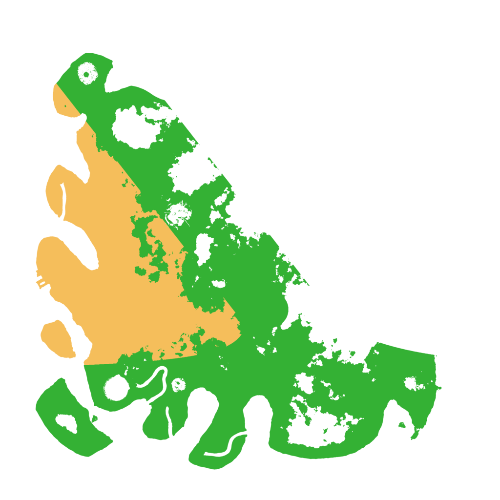 Biome Rust Map: Procedural Map, Size: 3700, Seed: 10577169