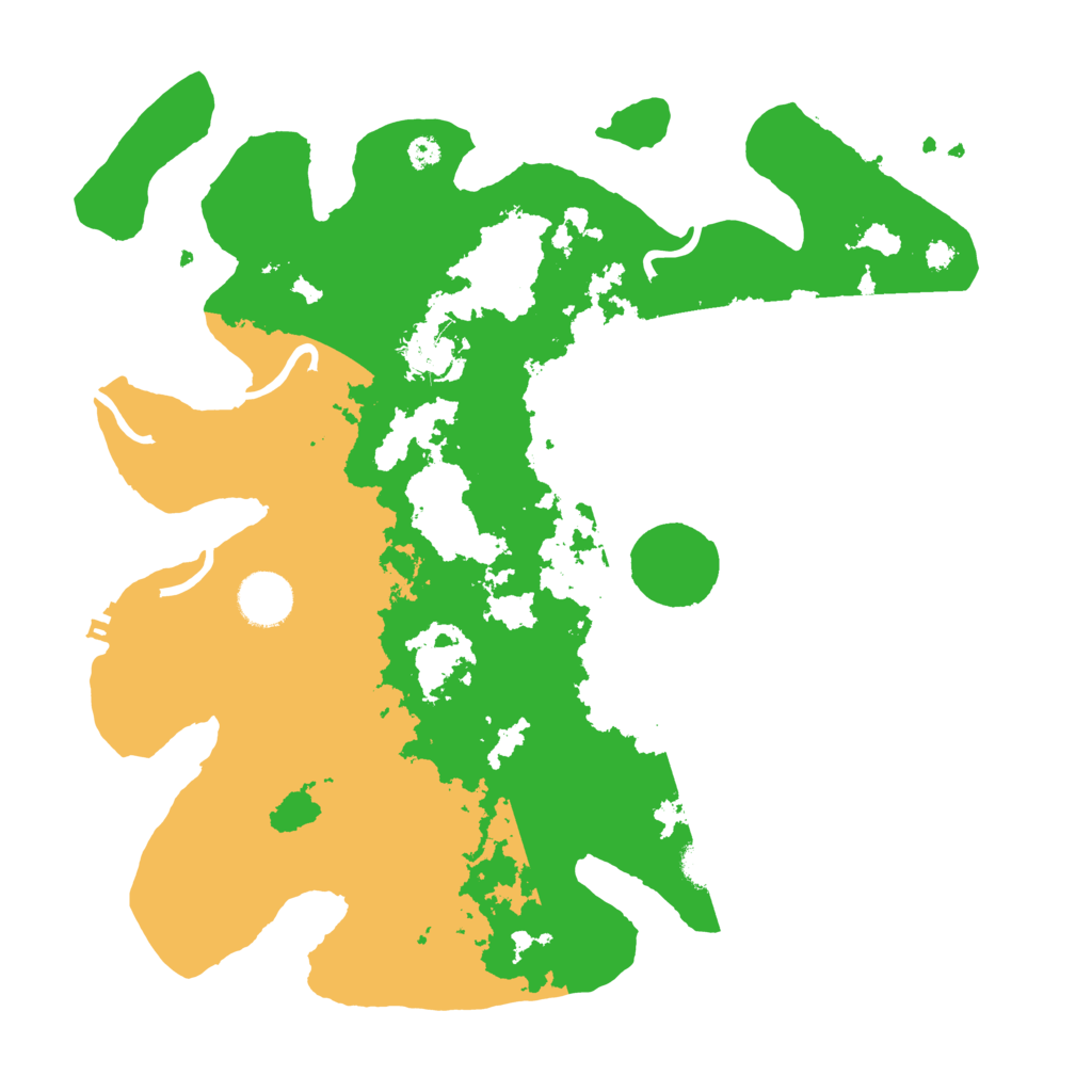 Biome Rust Map: Procedural Map, Size: 3500, Seed: 67104464