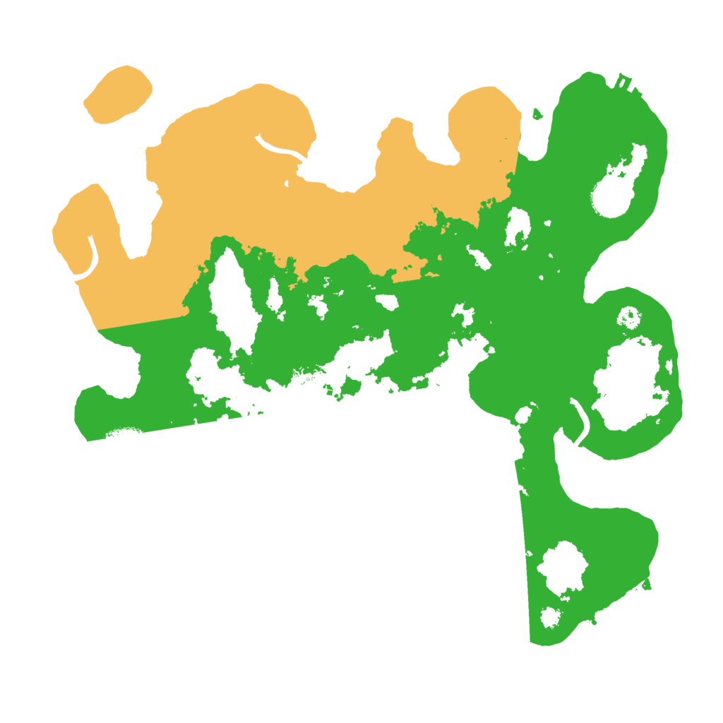 Biome Rust Map: Procedural Map, Size: 3250, Seed: 1375945994