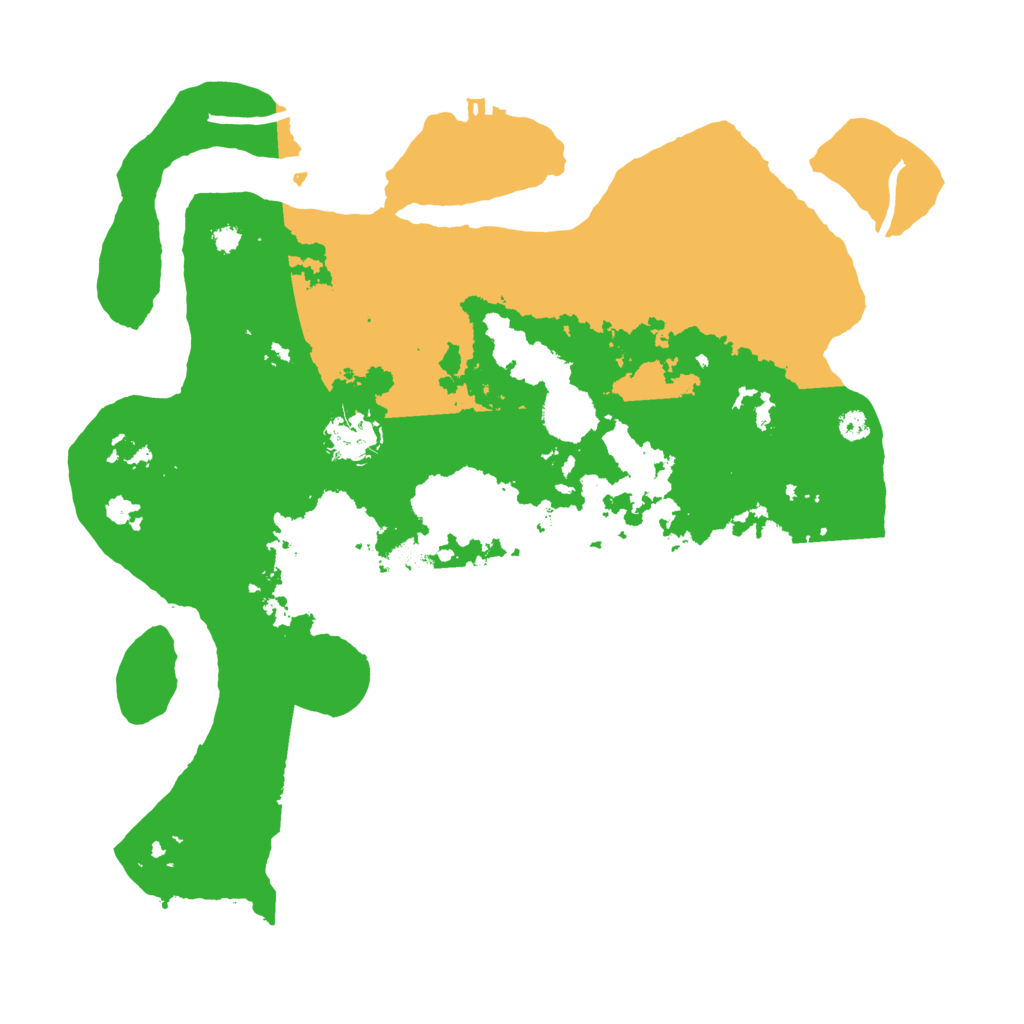 Biome Rust Map: Procedural Map, Size: 3500, Seed: 1389902480