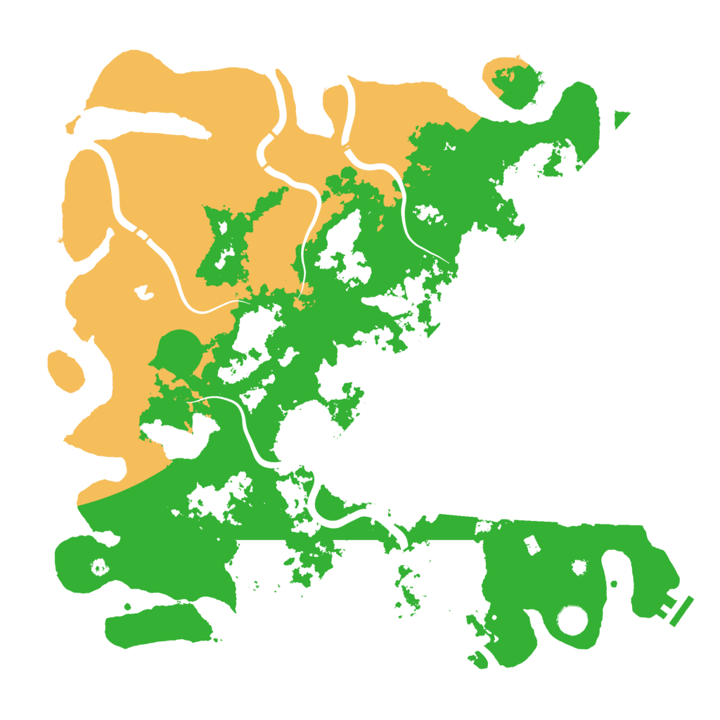 Biome Rust Map: Procedural Map, Size: 4250, Seed: 781788262