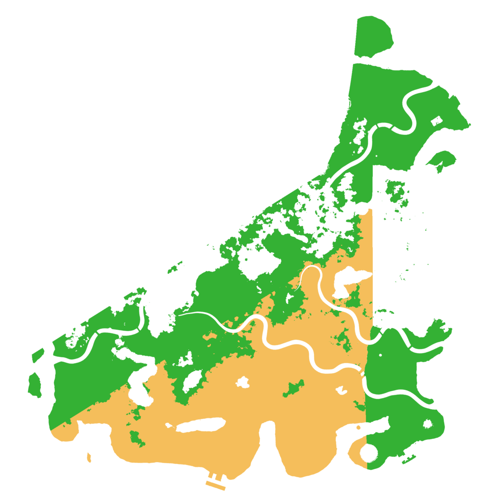 Biome Rust Map: Procedural Map, Size: 5000, Seed: 1720257441