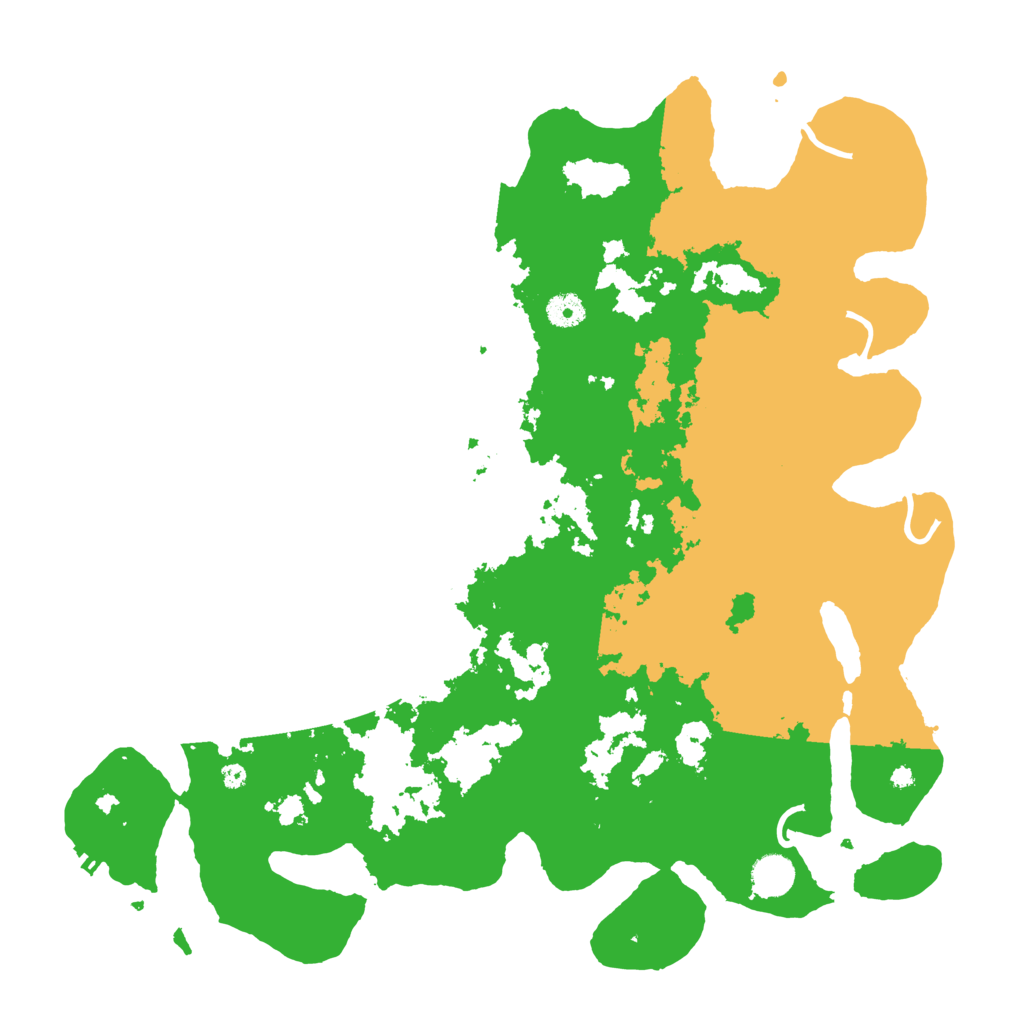 Biome Rust Map: Procedural Map, Size: 4250, Seed: 61263702