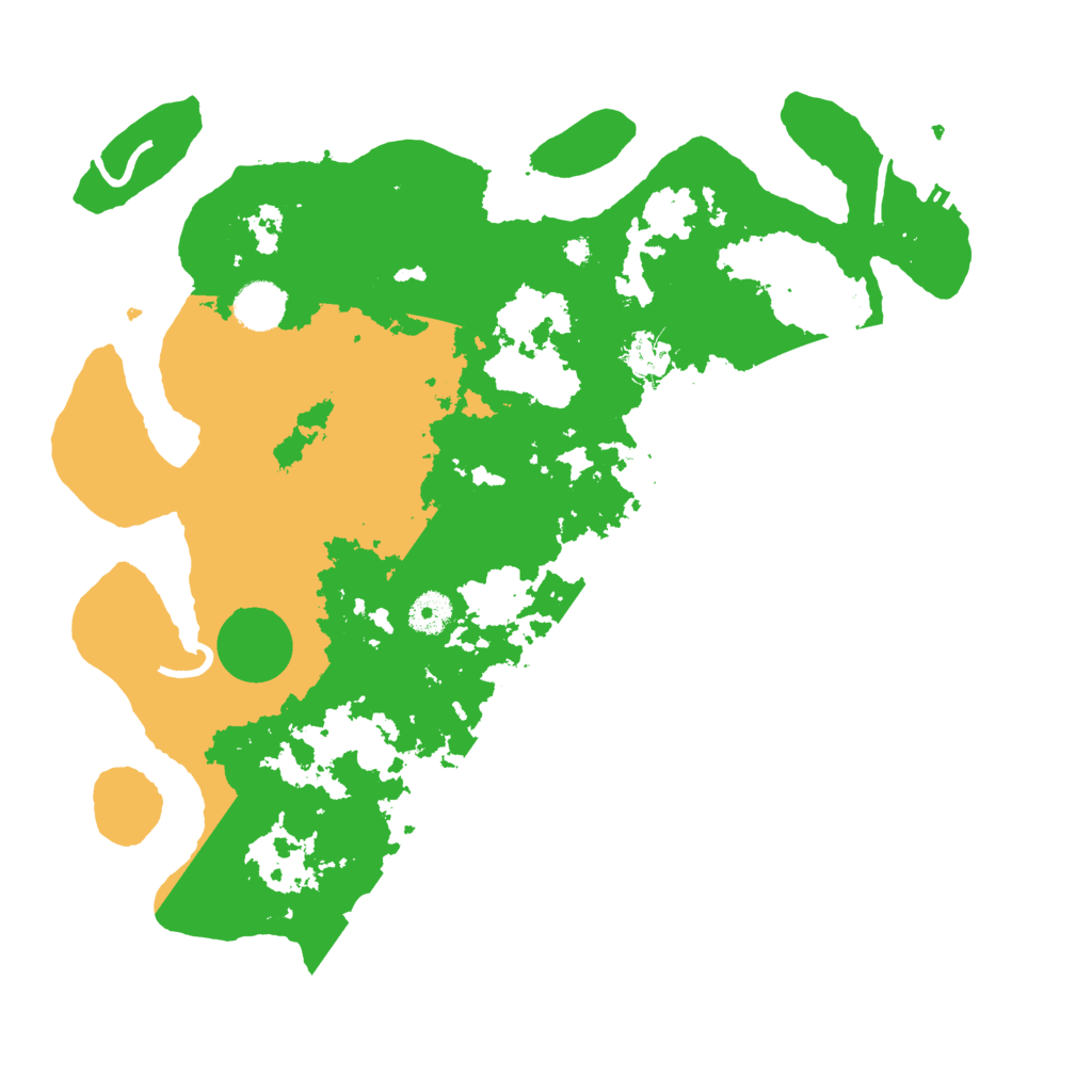 Biome Rust Map: Procedural Map, Size: 3850, Seed: 4217474