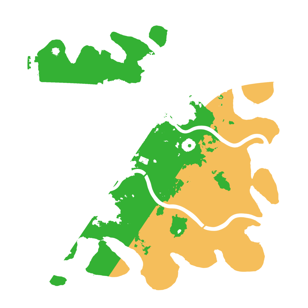 Biome Rust Map: Procedural Map, Size: 3550, Seed: 371392