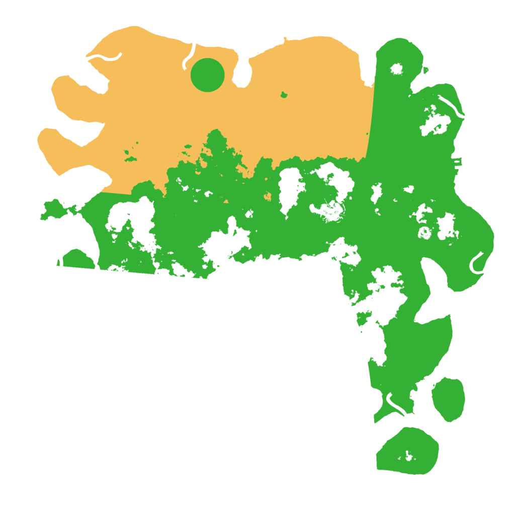 Biome Rust Map: Procedural Map, Size: 4000, Seed: 749471791