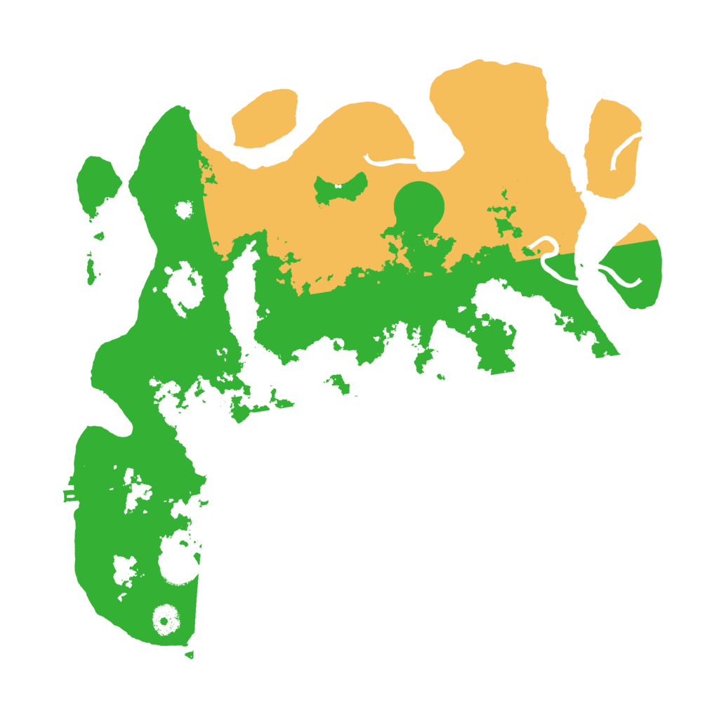 Biome Rust Map: Procedural Map, Size: 3750, Seed: 1941186315