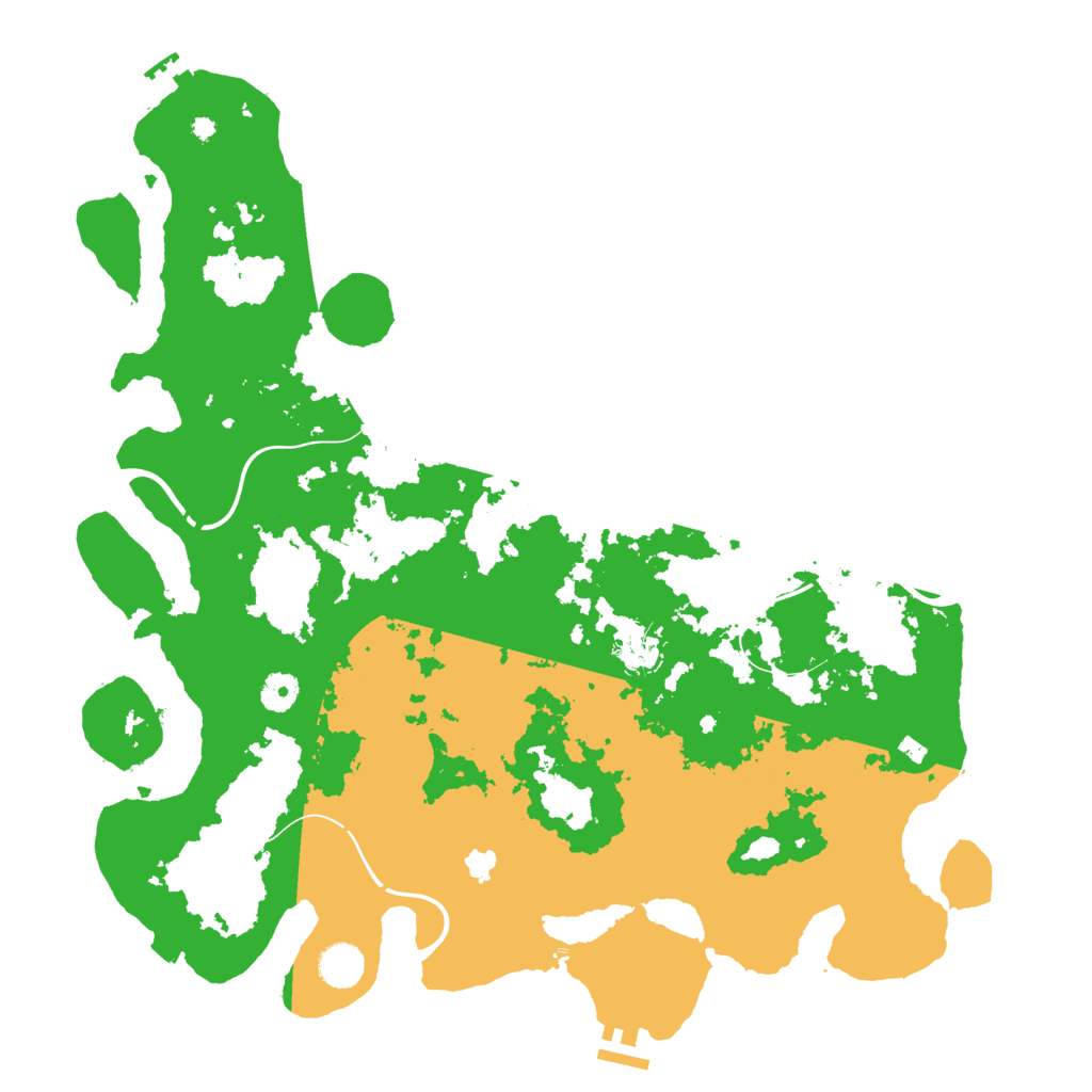 Biome Rust Map: Procedural Map, Size: 4250, Seed: 1375656002