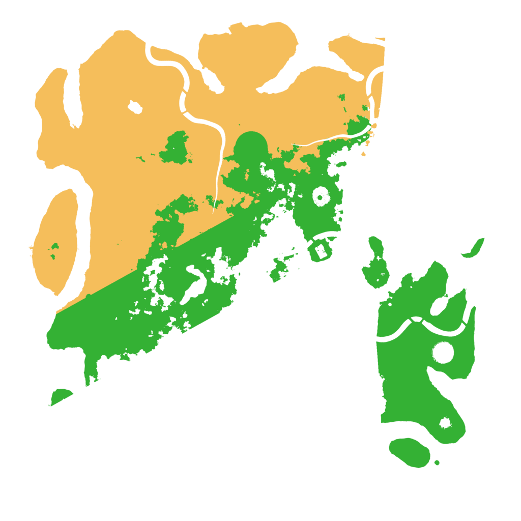 Biome Rust Map: Procedural Map, Size: 4250, Seed: 1719075733