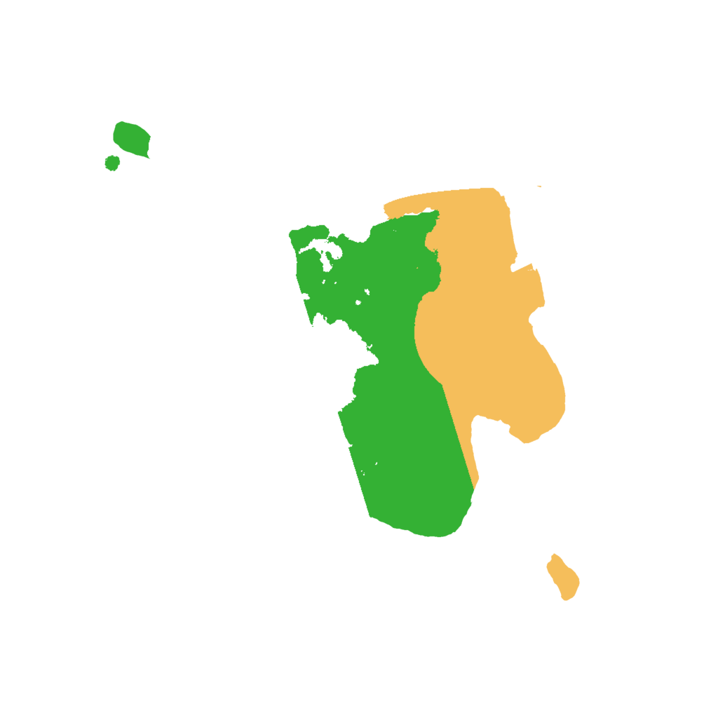 Biome Rust Map: Procedural Map, Size: 1900, Seed: 23423423