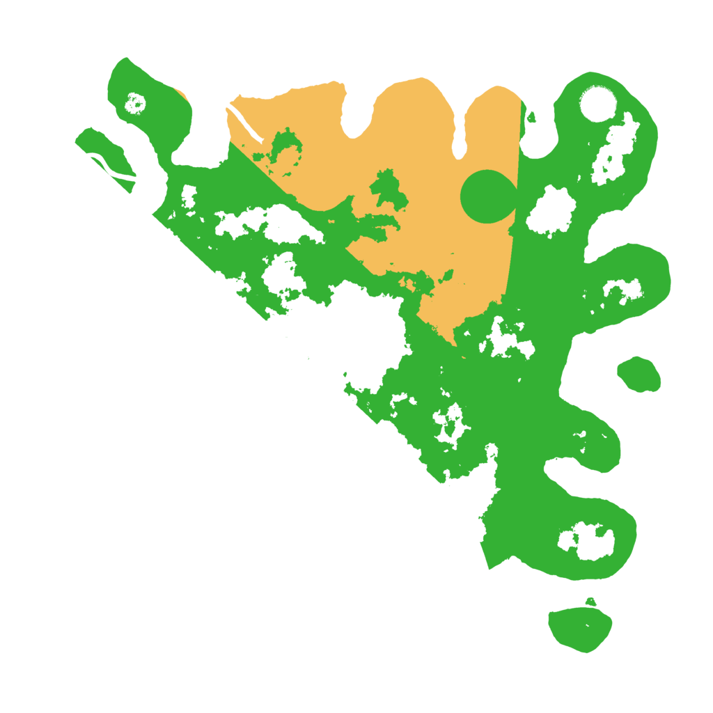 Biome Rust Map: Procedural Map, Size: 3500, Seed: 2017025479