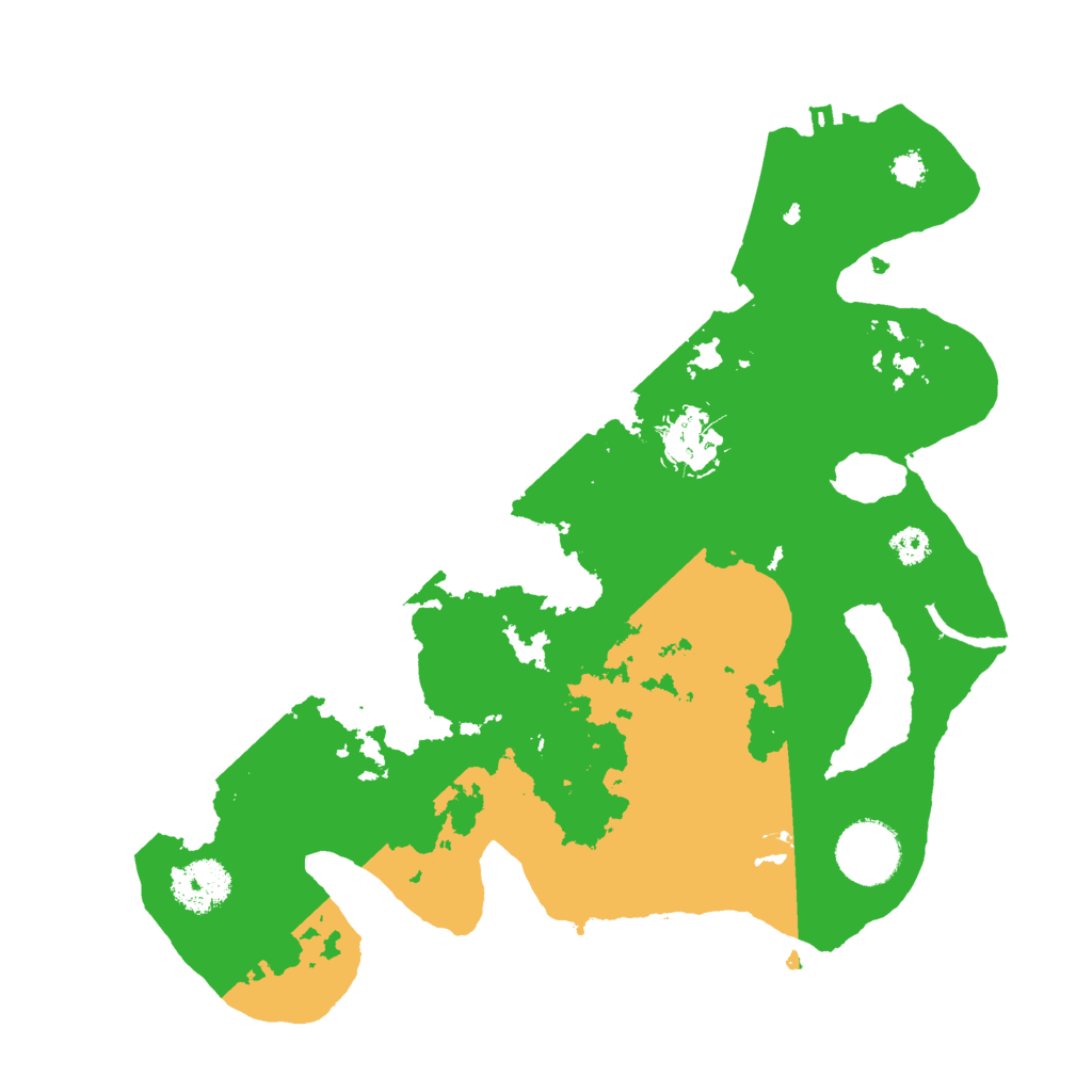 Biome Rust Map: Procedural Map, Size: 3000, Seed: 791818681