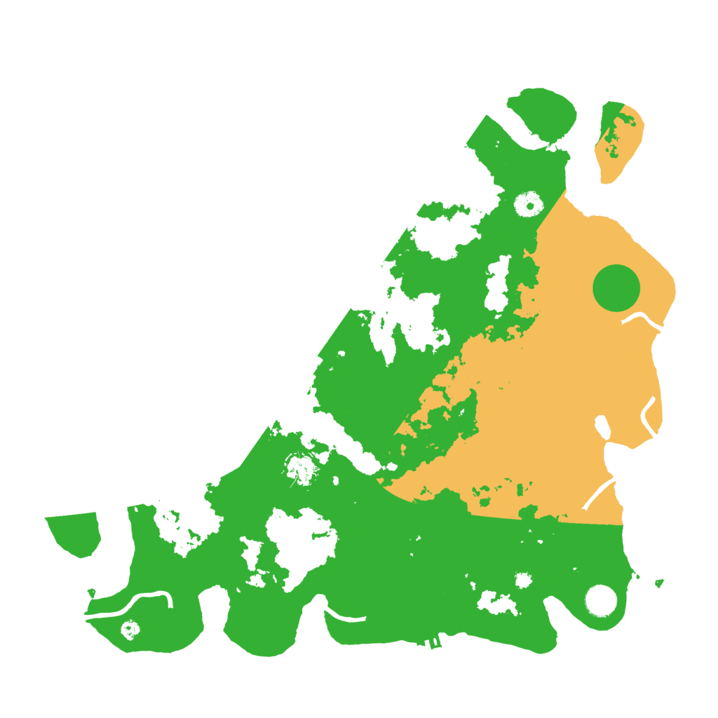 Biome Rust Map: Procedural Map, Size: 4000, Seed: 505174163