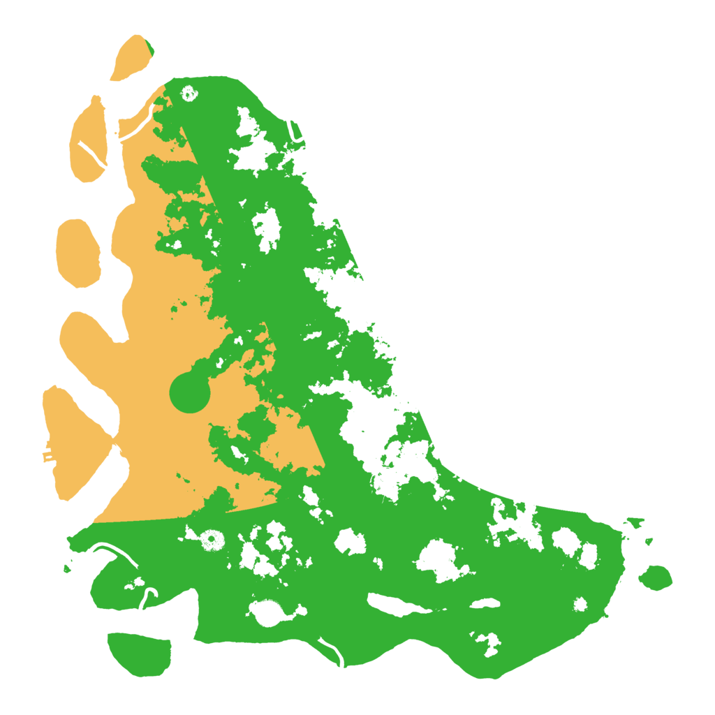 Biome Rust Map: Procedural Map, Size: 4611, Seed: 641868534