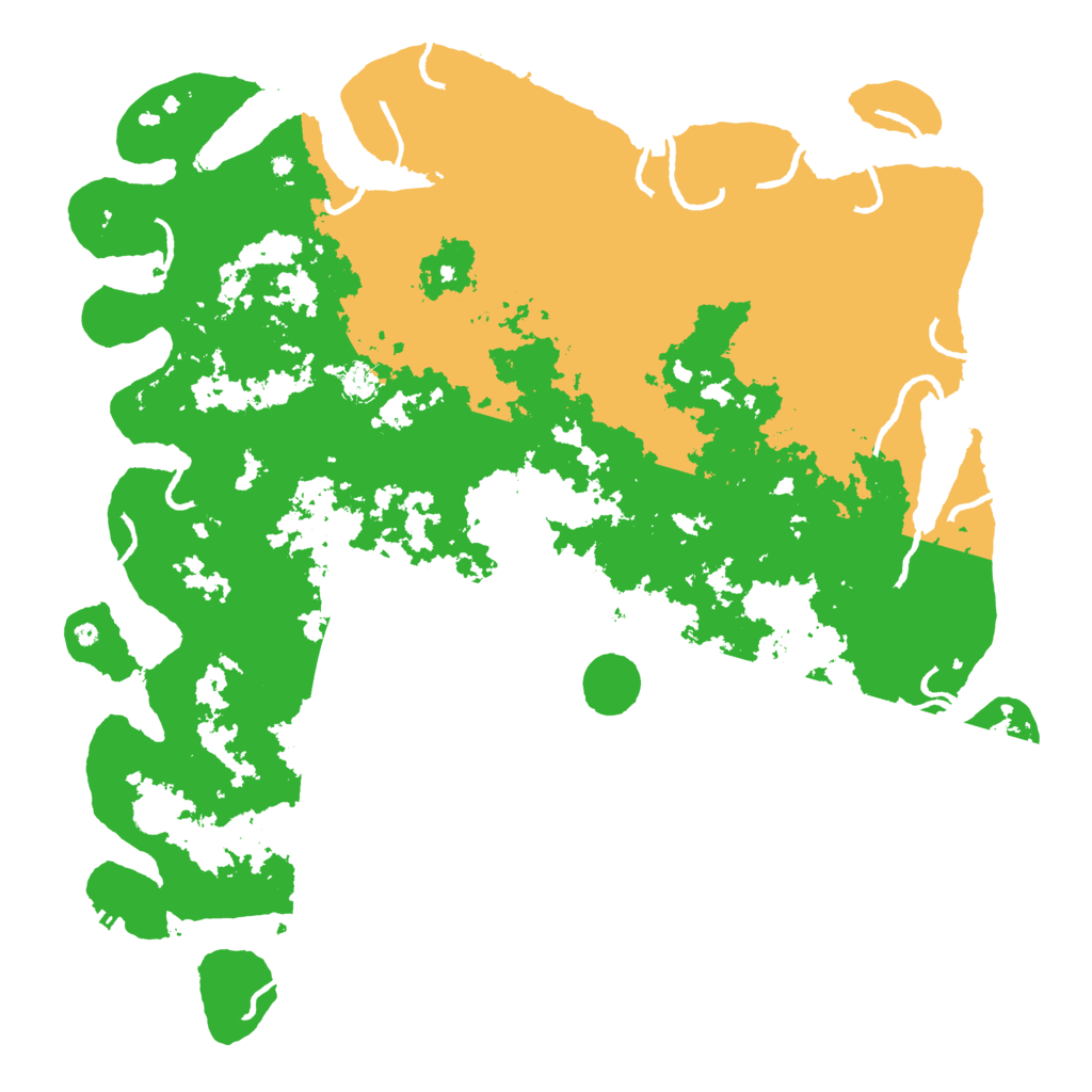 Biome Rust Map: Procedural Map, Size: 5000, Seed: 4585761
