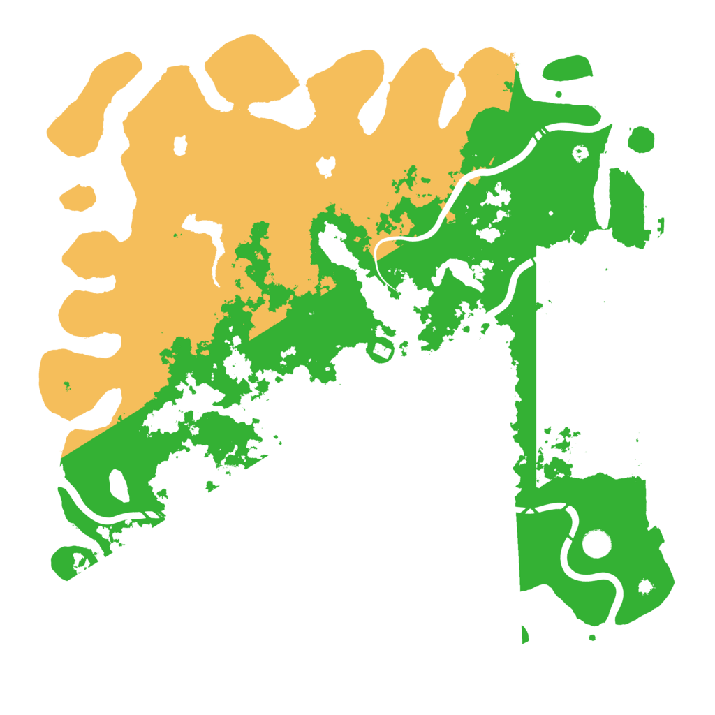 Biome Rust Map: Procedural Map, Size: 4500, Seed: 659600858
