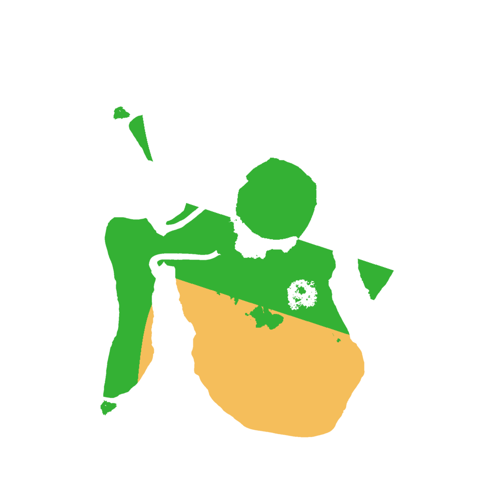 Biome Rust Map: Procedural Map, Size: 1700, Seed: 666111