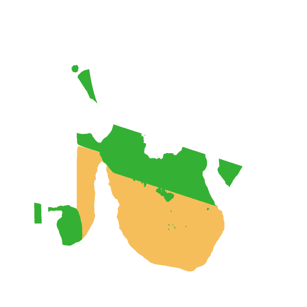 Biome Rust Map: Procedural Map, Size: 1700, Seed: 666111