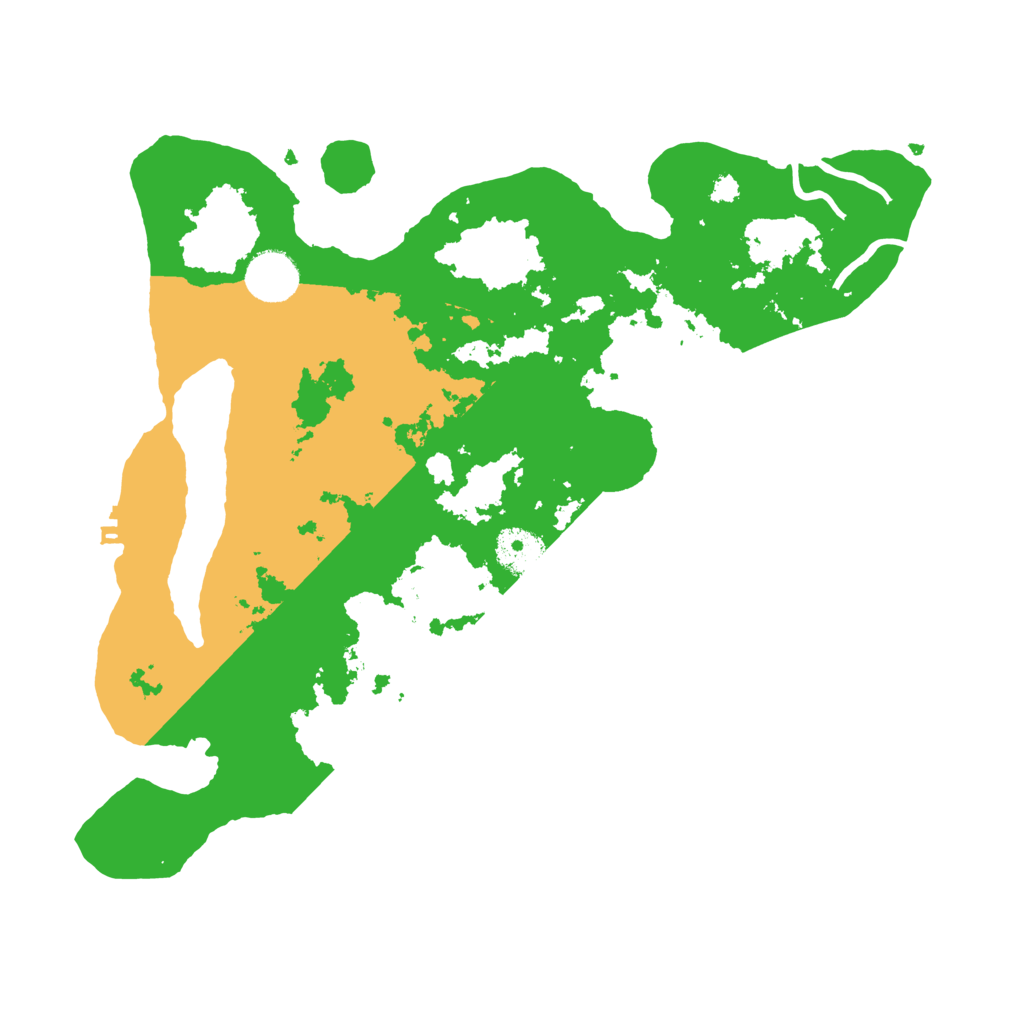 Biome Rust Map: Procedural Map, Size: 3500, Seed: 445555838