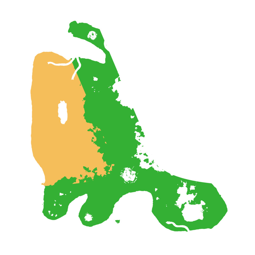 Biome Rust Map: Procedural Map, Size: 3000, Seed: 78643