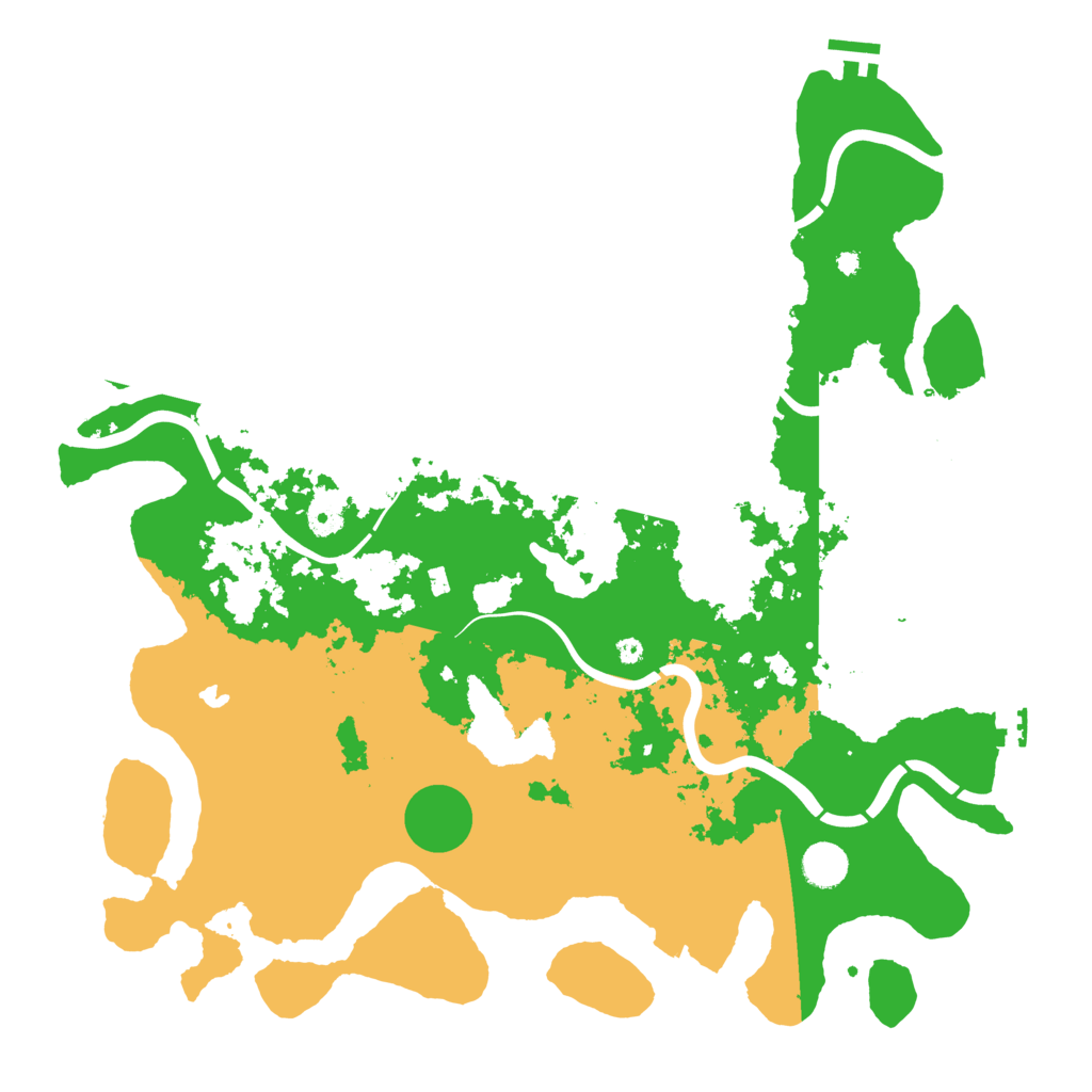 Biome Rust Map: Procedural Map, Size: 4250, Seed: 933458485