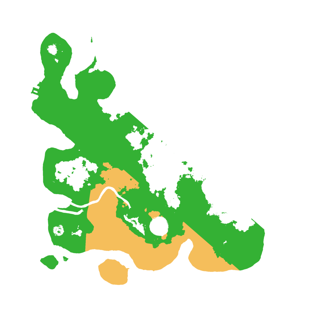 Biome Rust Map: Procedural Map, Size: 3000, Seed: 42068